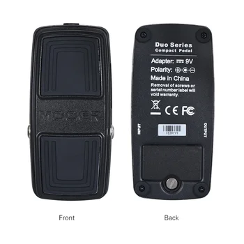 

MOOER FREE STEP Wah & Volume Guitar Effect Pedal Pressure Sensing Switch True Bypass Full Metal Shell