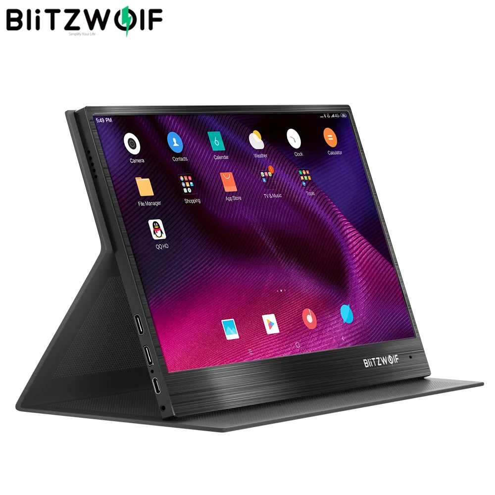BlitzWolf BW-PCM1 DC 5V2A FHD 1080P портативный компьютер ЖК-монитор игровой экран для планшета