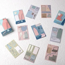 28 листов/Набор Новинка Better Life Lomo карта мини бумажная открытка рождественские подарки