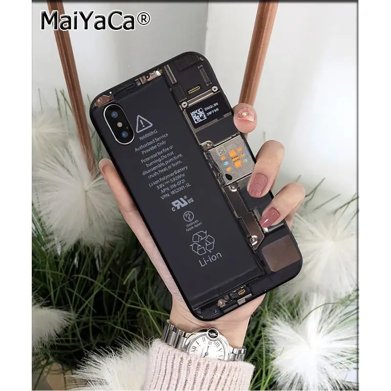 MaiYaCa Inside electronics очень крутой для Apple iphone cutaway Coque чехол для телефона iphone 11 pro 8 7 66S Plus X XS MAX 5s SE XR - Цвет: A14