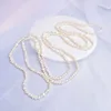 ASHIQI 160 cm Long Natural Freshwater Pearl Necklace For Woman Gift  Multiple Ways of Wearing Sweater Chain Jewelry 2022 ► Photo 2/6