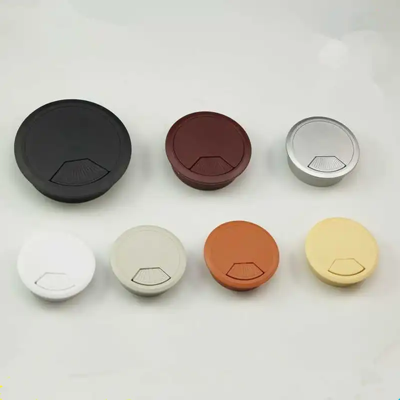 Air conditioning hole decorative cover White Plastic wall Wire hole cover grommet flange Louvre
