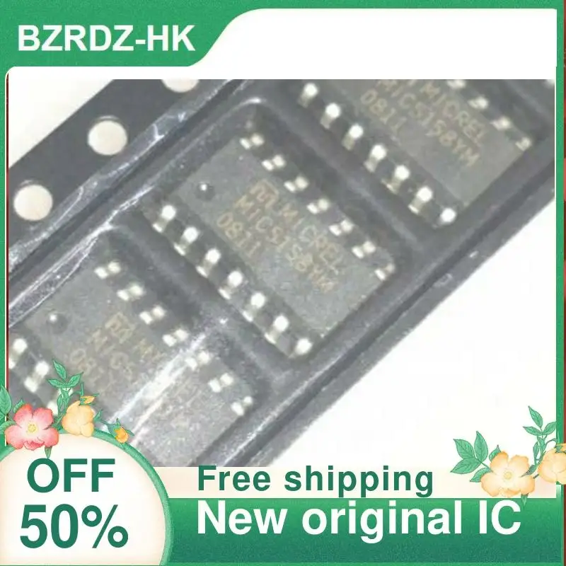 

Новая Оригинальная интегральная схема MIC5158YM SOP14, 5 шт.