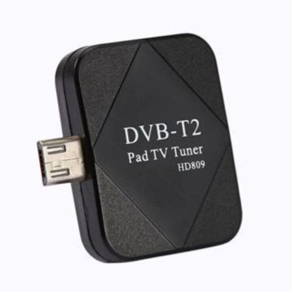 Приемник + антенна Настройщик USB цифровой ТВ приемник Micro HD мини DVB-T2 dvb-t тюнер для Android смарт-телефон планшет