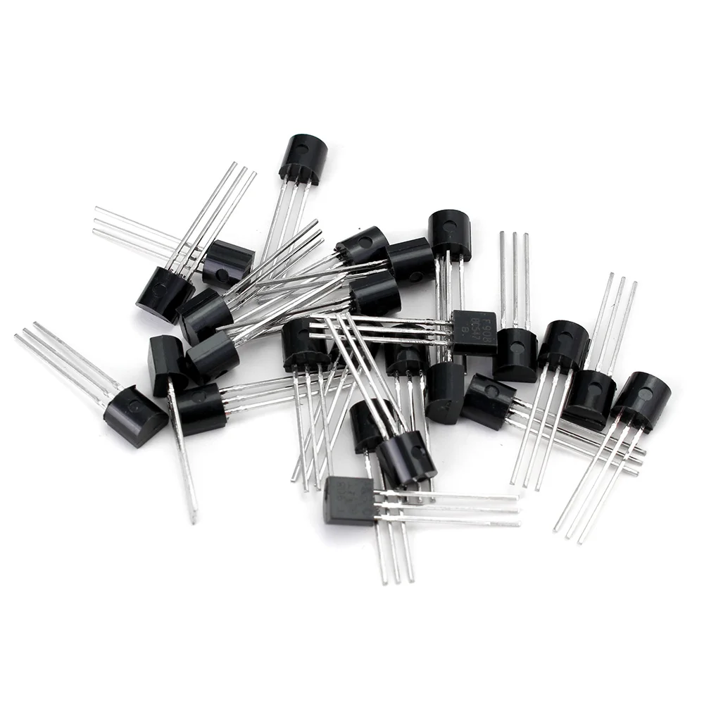 (50 шт./лот) BC547 + BC557 все 25 шт. BC547B BC557B NPN PNP транзистор TO 92 Power триодный в комплекте|triode