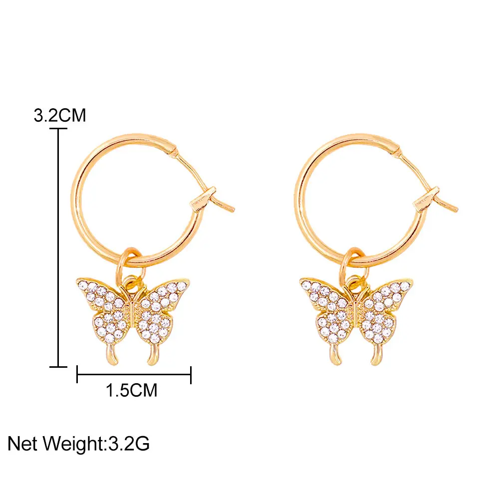 Trend Boho Blue Hollow Evil Eye Hoop Earrings for Women Gold Color Crystal Eyes Circle Huggies Hoop Earring Gifts Jewelry 2022