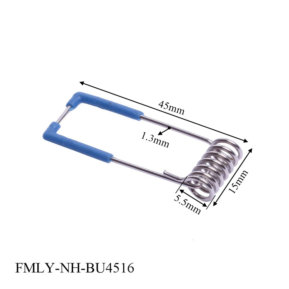 SRunDe 24 pezzi 50mm/60mm Clip a Molla da Incasso Clip di Fissaggio ad Anello per Lampada LED da Incasso GU10/MR16 Faretto a Molla Fermaglio Clip per Faretti LED da Incasso Downlight Titolari