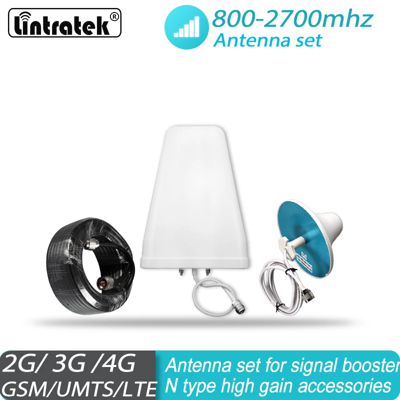 Набор антенн для усилителя сигнала 2G 3g 4G GSM UMTS LTE 800 - 2700MHz DCS AWS WCDMA PCS CDMA набор #30 |