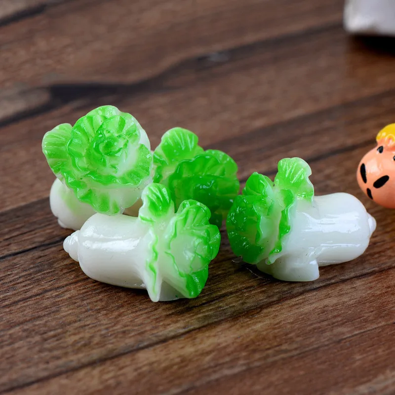 1/5 шт. капусты овощи растения Китай Корея Модель маленькая Статуэтка фигурка