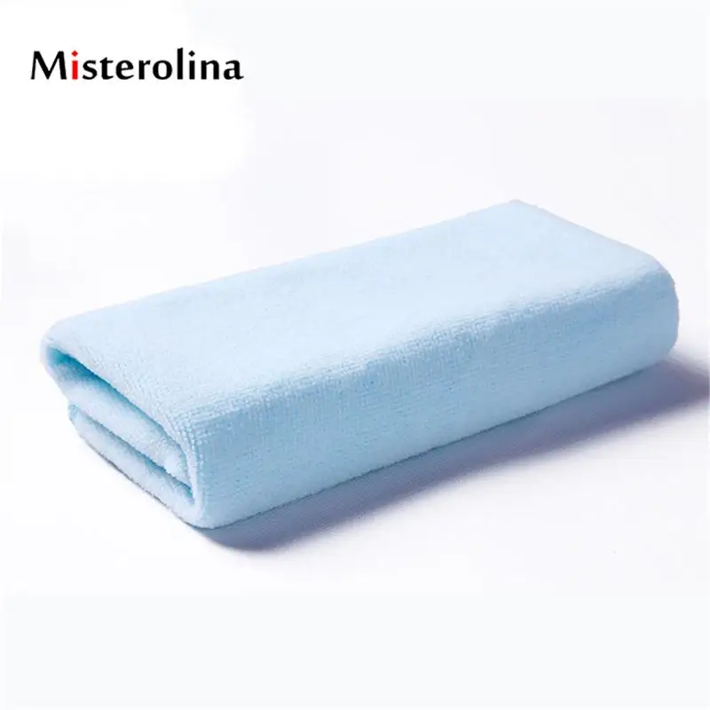 Pequeno Microfibra Toalha de Mão, cor aleatória, Wash Face Towel, pequeno detalhe pano, limpo e macio, 25*25cm