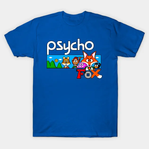 Мужская футболка PSYCHO FOX CLASSIC MASTER SYSTEM женская |