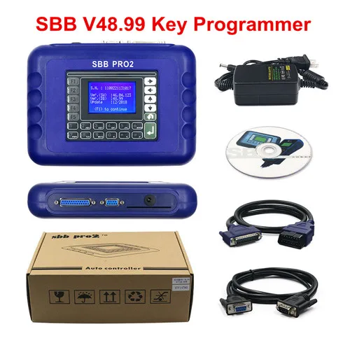 Sbb V48.88 V48.99 Sbb Pro2 Obdii ключ программист автоматический ключ транспондер Sbb Pro 2 48,88 48,99 обновление 46,02 Pin код функции - Цвет: 48.99 sbb