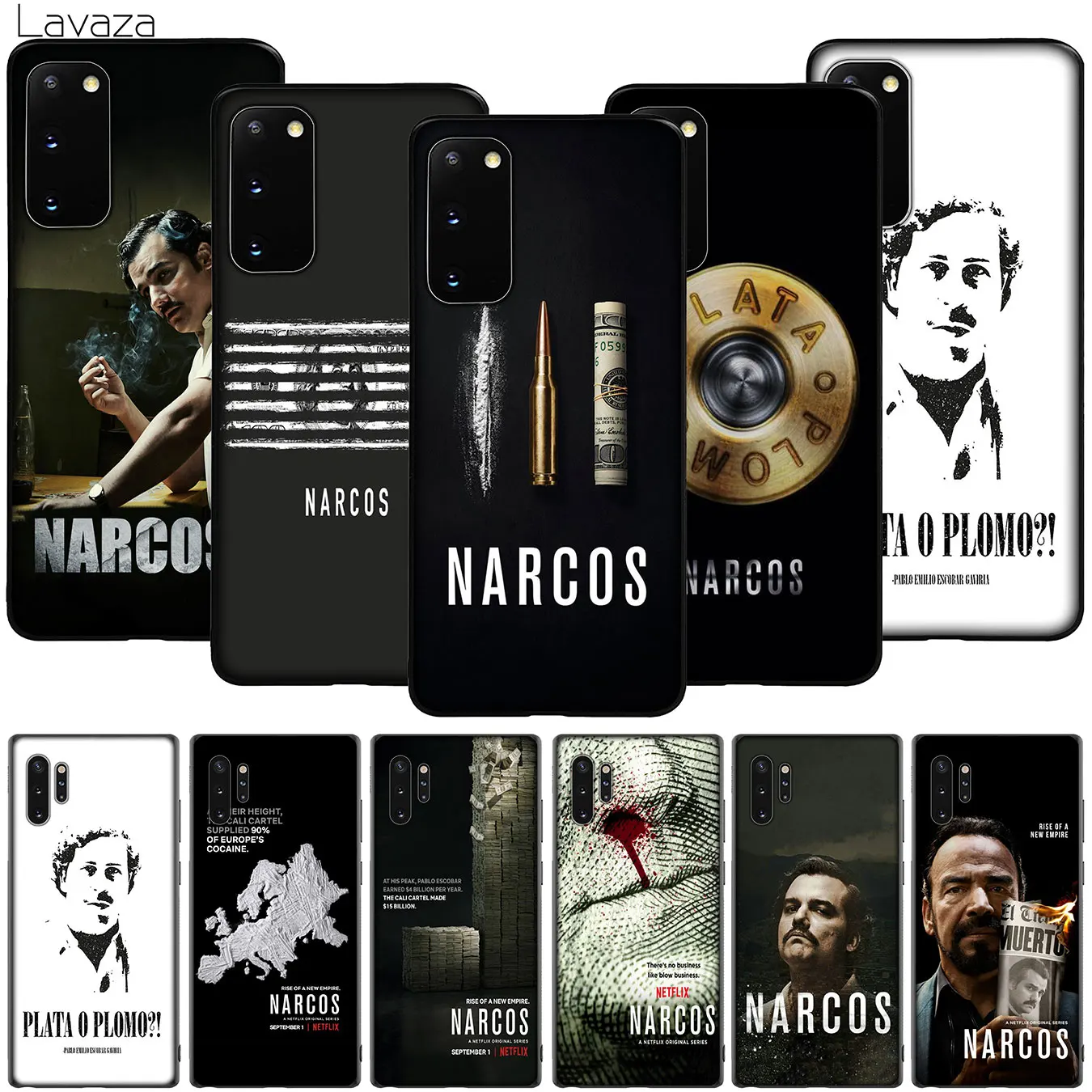 Wagner Moura Narcos pablo escobar Soft Cover for Samsung Galaxy S20 Ultra S10 + S8 S9 S7 Edge Note 20 8 9 10 Plus Lite Case | Мобильные