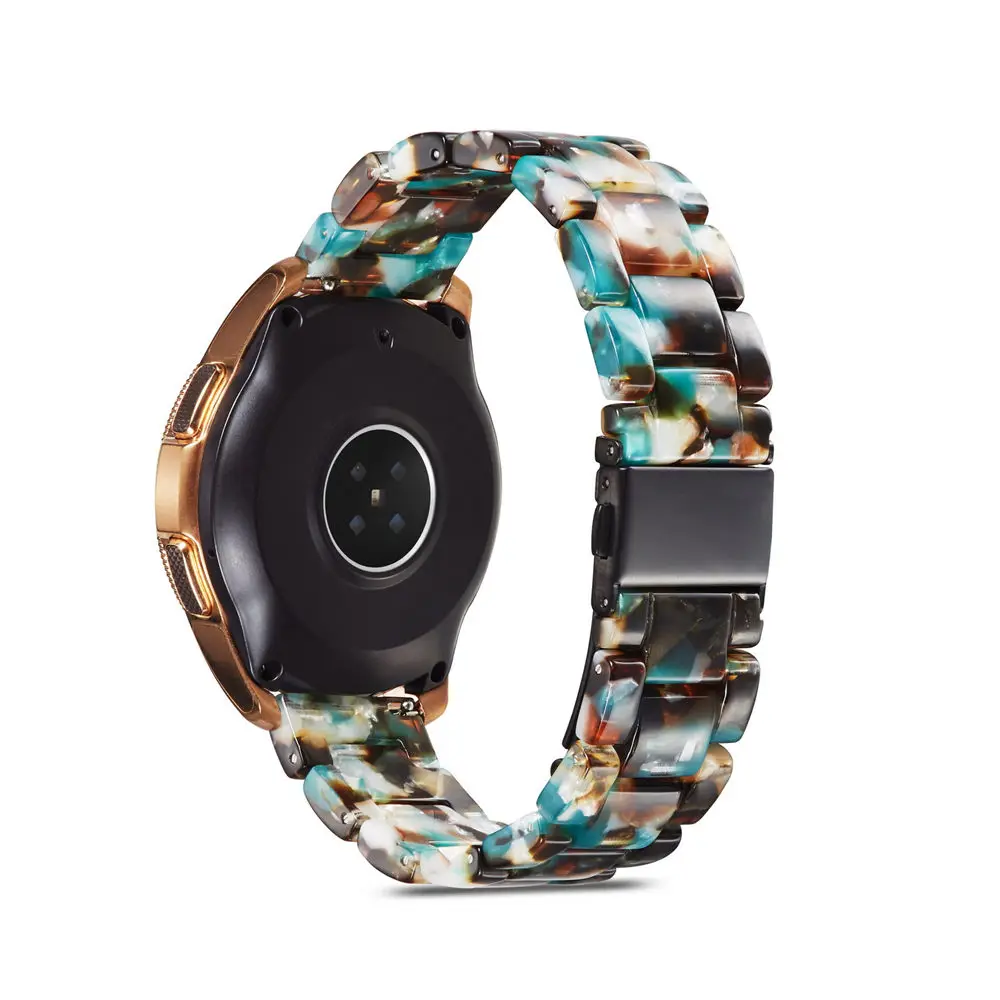 22 мм ширина полимерный браслет для samsung Galaxy Watch 46 мм ремешок заменить браслет gear S3 Classic/S3 Frontier ремешок с булавками