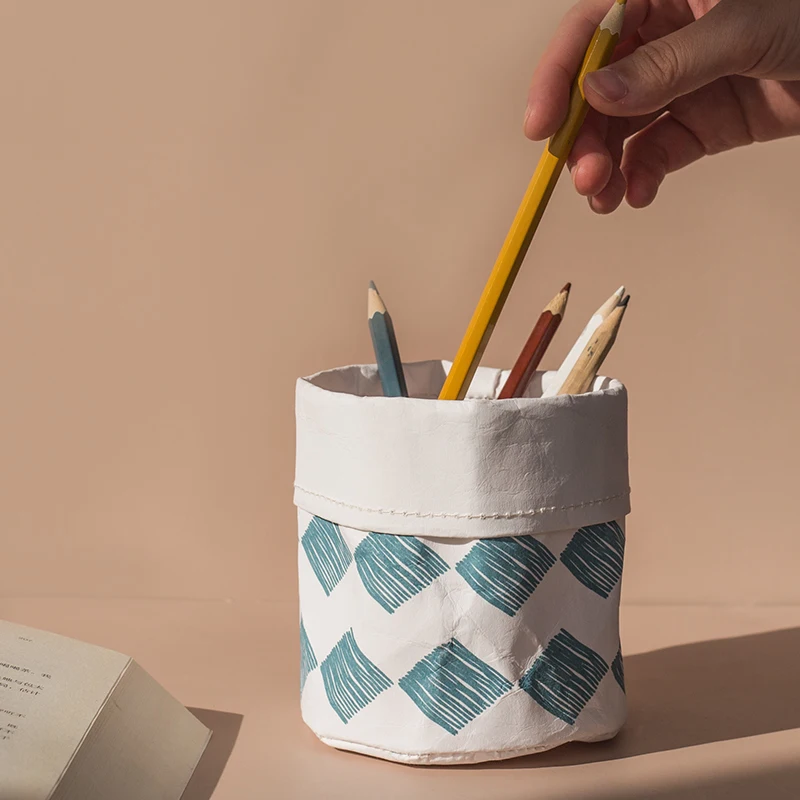 2020 New Style Waterproof Flower Pot Cover Multifunctional Desk Organizer Cosmetic Pen Box For Home Decor pot