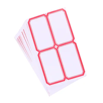 

240 Pcs Price Tag Name Tag PVC Label Paper Handwritten Convenient Adhesive Label Sticker for Office Classroom Activity
