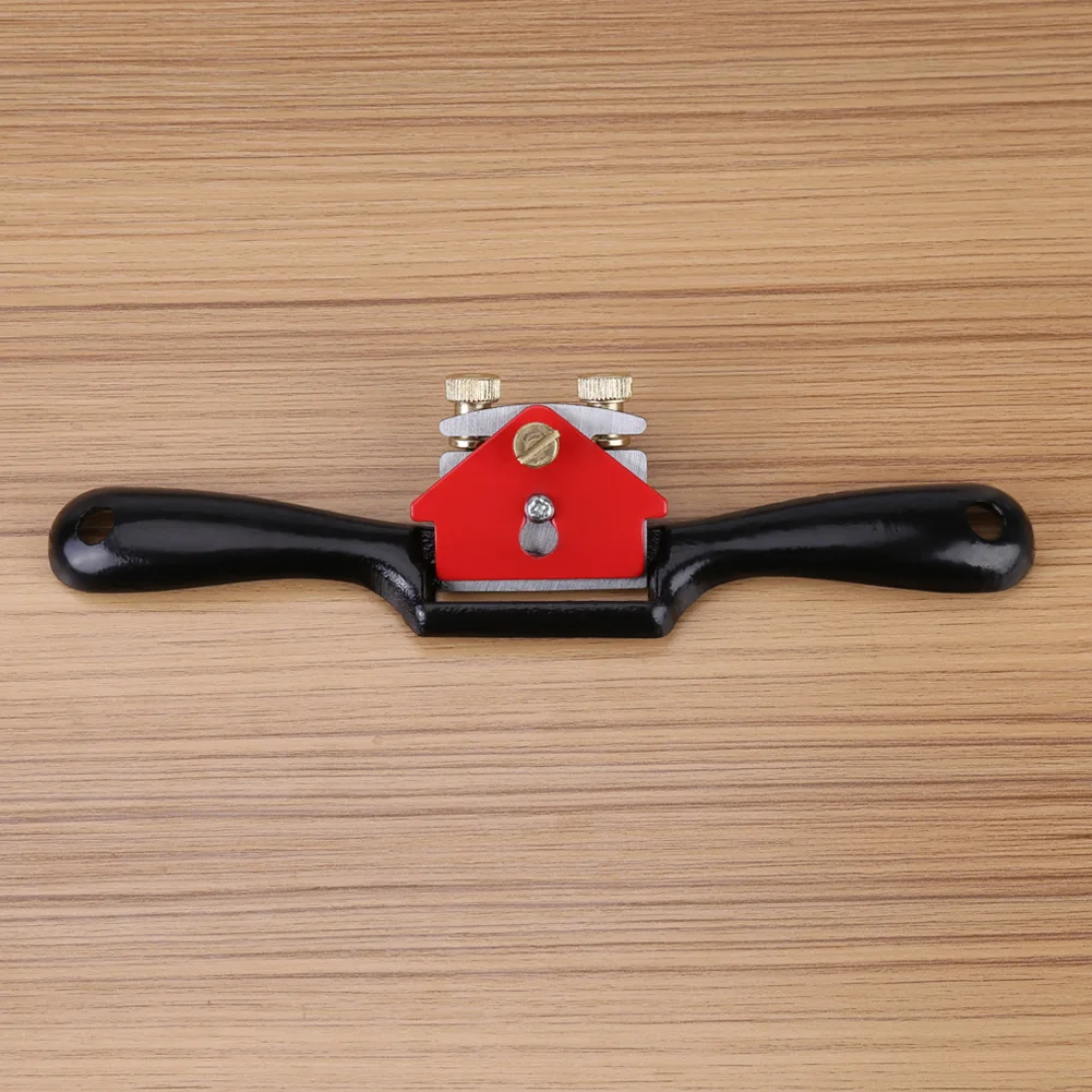 Woodworking Tools 9in Adjustable Plane Spokeshave Woodworking Hand Planer Trimming Tools Wood Hand Cutting Edge Chisel Tool Screw Blade