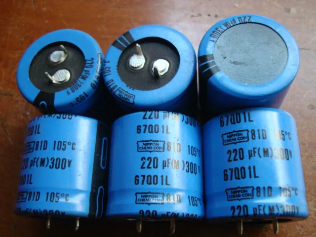 

4PCS NIPPON 81D of Sprague 220UF 300v 250V Fever Tube Amplifier Cathode Filter Capacitor free shipping