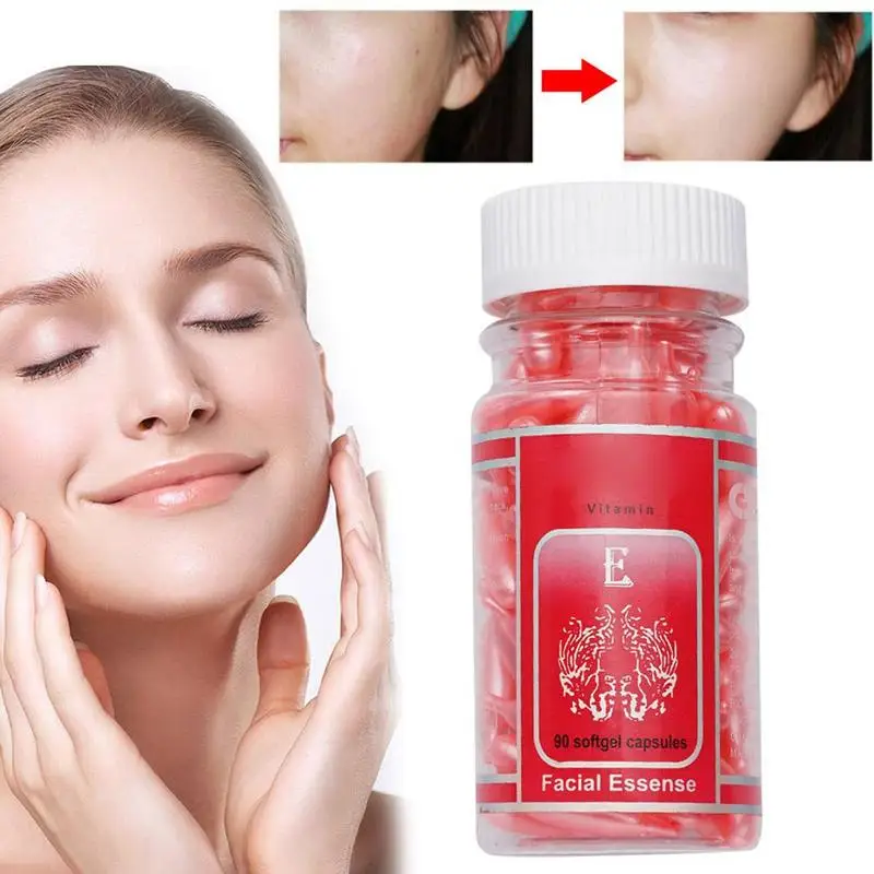 90pcs/box Vitamin E Capsules Spot Acne Removing Moisturizing Nutrition Whitening Freckle Capsule Serum Face Cream Hot 90pcs/box Vitamin E Capsules Spot Acne Removing Moisturizing Nutrition Whitening Freckle Capsule Serum Face Cream Hot