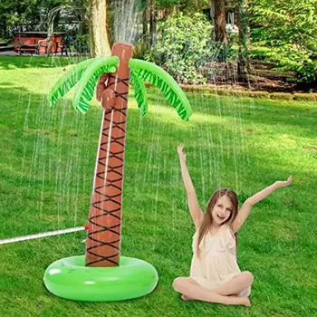

New Summer Play Water Spray Coconut Inflatable Water Spray Play Bathing Toys Kids Parent-Child Beach Lawn Play Simulation Toy