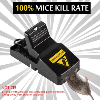 

6pcs/Set Reusable Mouse Trap Rat Catching Tools Mousetrap Rat Trap Rat Killer Bait Snap Spring Rodent Catcher Home Pest Control