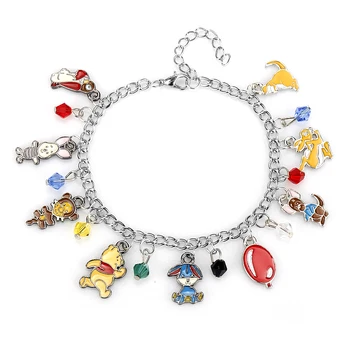 

Cartoon Animal Charm Bracelet Cute Friendship Theme Bangle&Bracelet Kawaii Toy Wristlet Women Girls Jewelry