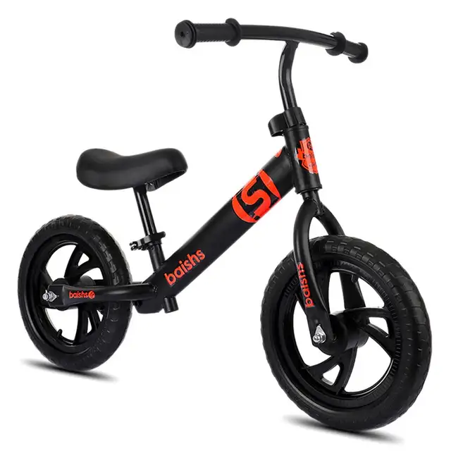 Doki Toy 12 Inch Balance Bike Walker Kids Ride On Toy For 2-6 Years Old Children Learning Walk Two Wheel Scooter No Foot Pedal 2