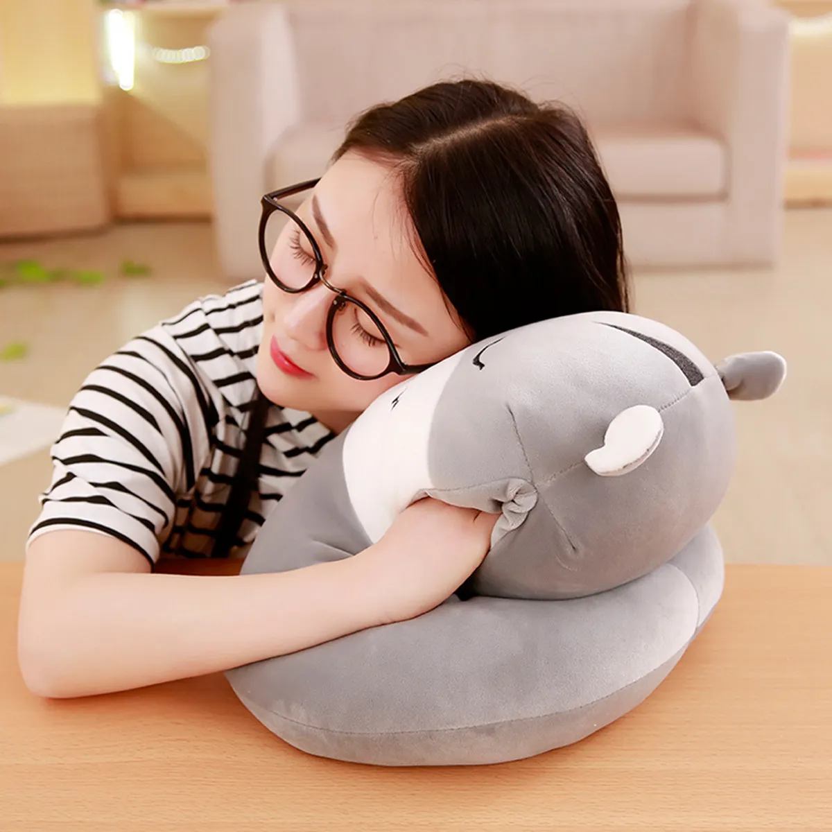 

Napping Pillow pa zhen Sleeping Pillow Students Pajama Pillow Office Pillow Back Cushion Nap Useful Product