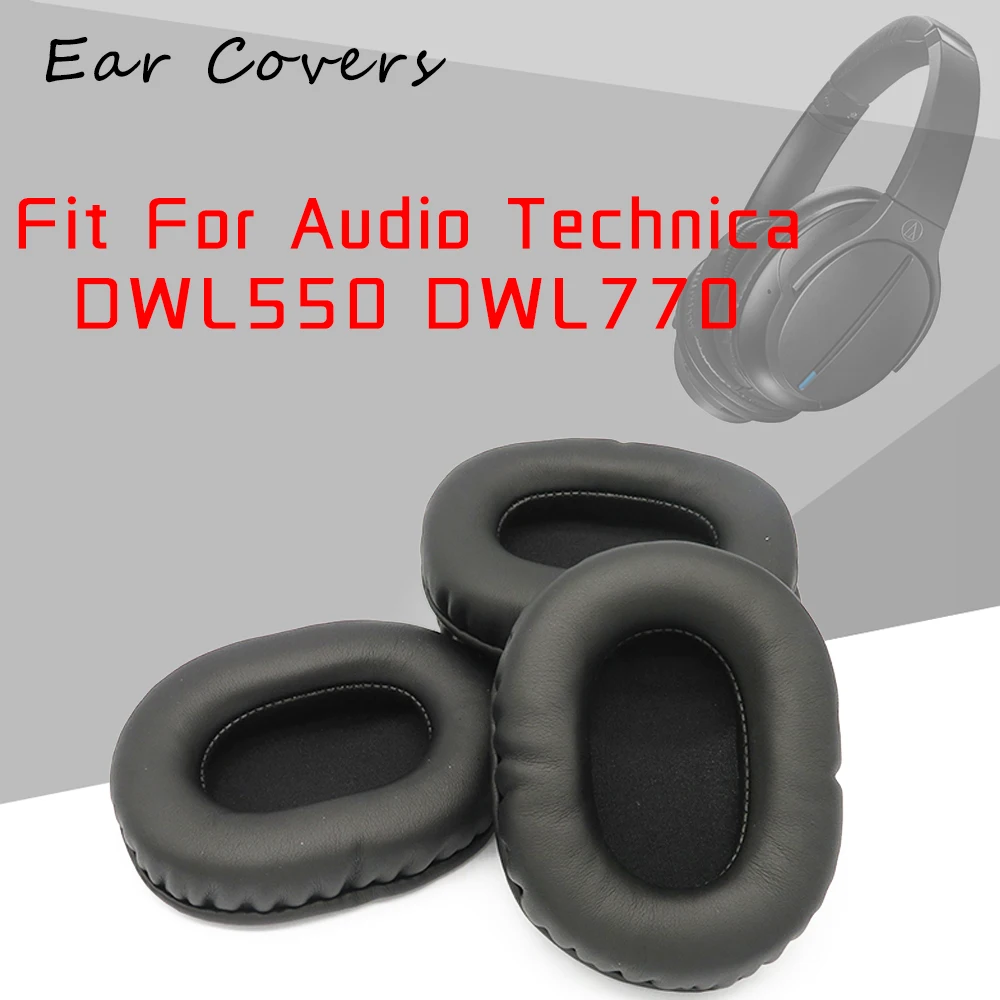 

Амбушюры для Audio-Technica DWL550 DWL770 ATH-DWL550 ATH-DWL770 наушники подушечки Замена гарнитуры ушной вкладыш из искусственной кожи