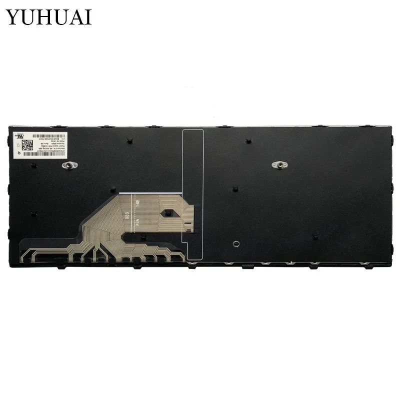 Испанская клавиатура для ноутбука hp Probook 430 G5 440 G5 445 G5 NSK-XJ0SQ SP с черной рамкой