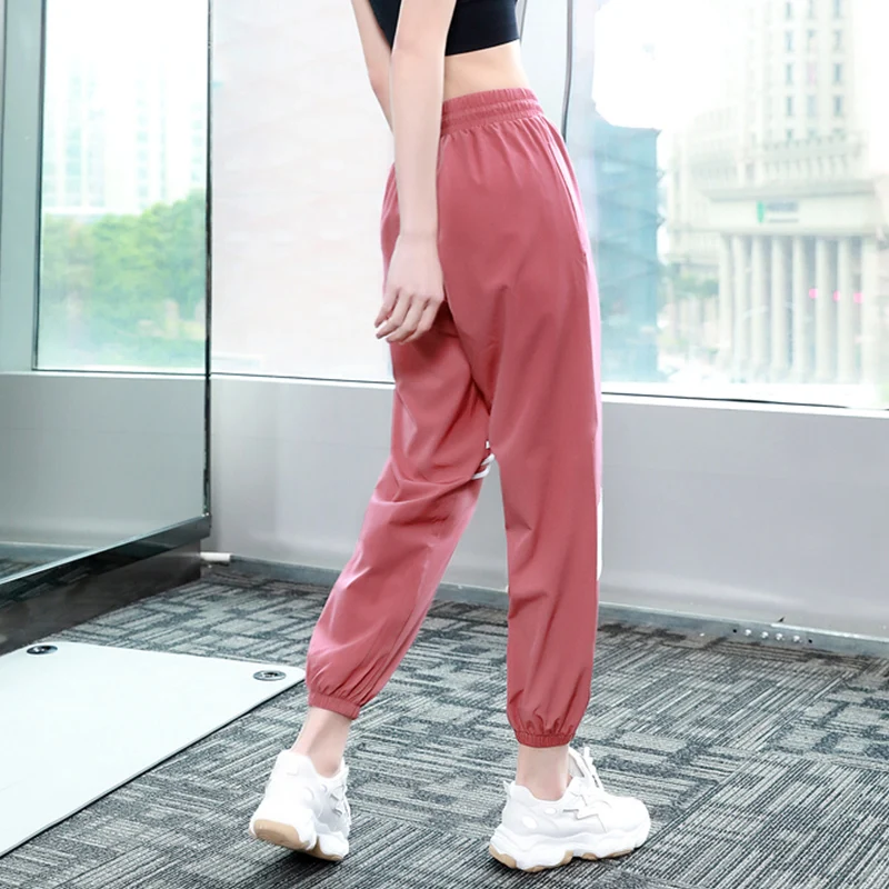 Sports Pants Autumn Women Loose Yoga Pants Sports Trousers Exercise Fitness Running Jogging Trousers Workout Sport Pants