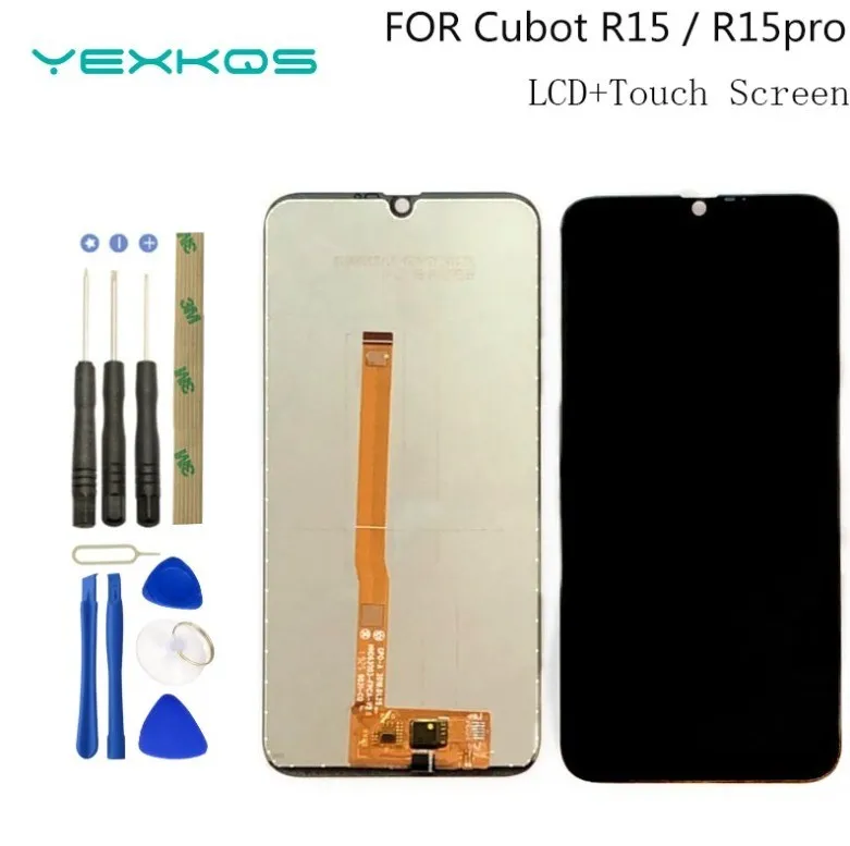 6.26 인치 CUBOT R15 PRO LCD 디스플레이 + 터치 스크린 디지타이저 CUBOT R15 + 도구용 100% 오리지널..