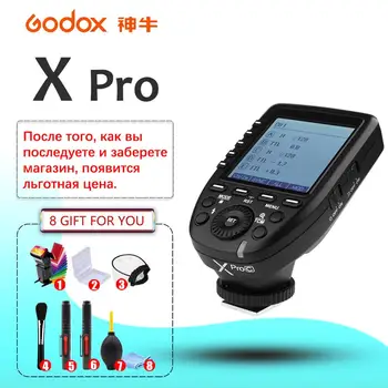 

Godox Xpro Series Flash Trigger Transmitter Xpro-C/N/S/F/O for all Type Camera for Canon Nikon Sony Olympus Panasonic Fuji