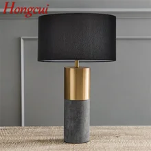 

Hongcui Modern Lamp Table LED Black E27 Desk Lights Home Decorative For Foyer Living Room Office Bedroom