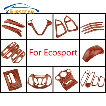 

Xburstcar 21X Car Interior Suite Kit Set Inner Central Door Panel Paint Sticker For Ford Ecosport 2013-2017 Acc.