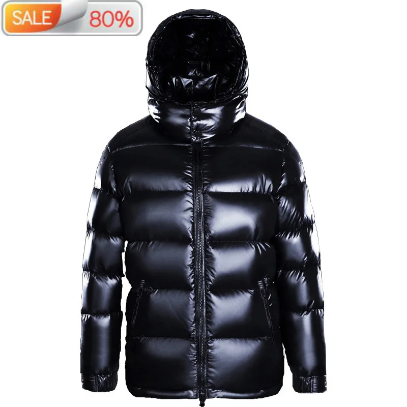 

Winter Goose Hooded Thick Coat Puffer Jacket Men High Quality Men's Down Jackets 2020 M7YYFA001 B23116