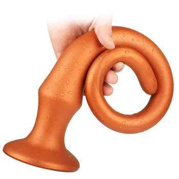 

Super long anal dildo butt plug prostate massage erotic anus dilator vagina masturbation adult sex toy for women SM gay buttplug