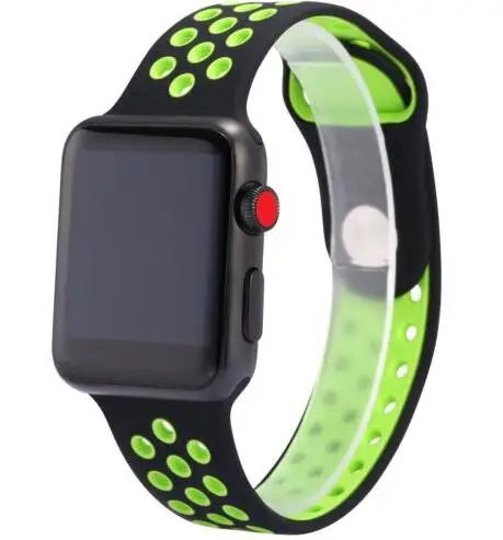 IWO Смарт-часы серии 4 для мужчин и женщин 42 мм Bluetooth умные часы для Apple iOS iPhone Xiaomi Android смартфон - Цвет: black green