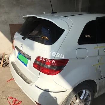 

Use For Benz B Class B200 2009-2011 Year Spoiler ABS Plastic Carbon Fiber Look Rear Trunk Wing Car Body Kit Accessories