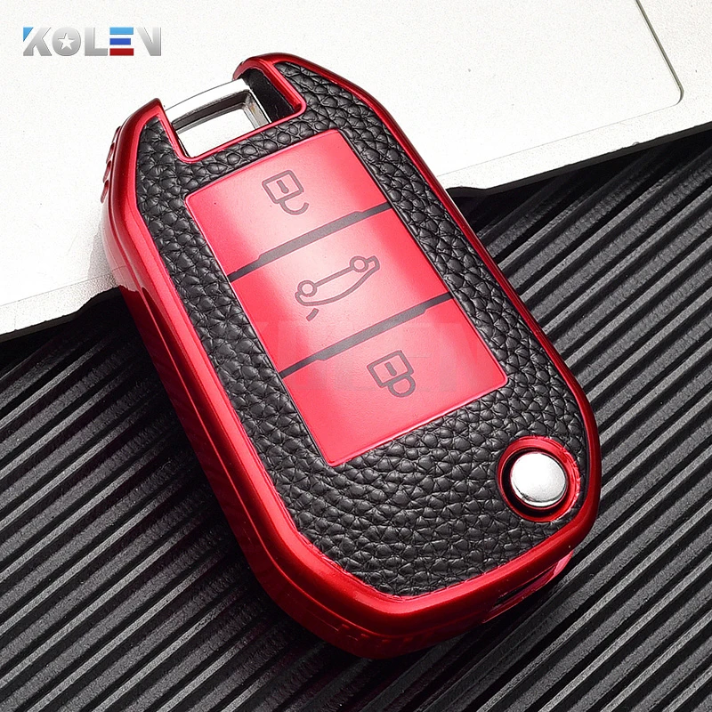 Cover chiave telecomando per Peugeot 208 2008 308 3008 408 4008 508 per Citroen C3 C4 CACTUS C5 C6 Picasso - H5174e4347c92443f911f9076b0df2a3fP