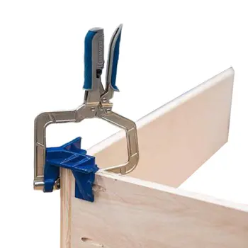 

Auto-adjustable 90 Degree Right Angle Woodworking Clamp Quick Clamp Pliers Picture Frame Corner Clip Hand Tool T-Clamp