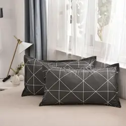 1 piece 48*74cm Rectangle cotton Throw Pillow Case Super Soft Pillowcases Washable Home Bed Adornment Pillowcase