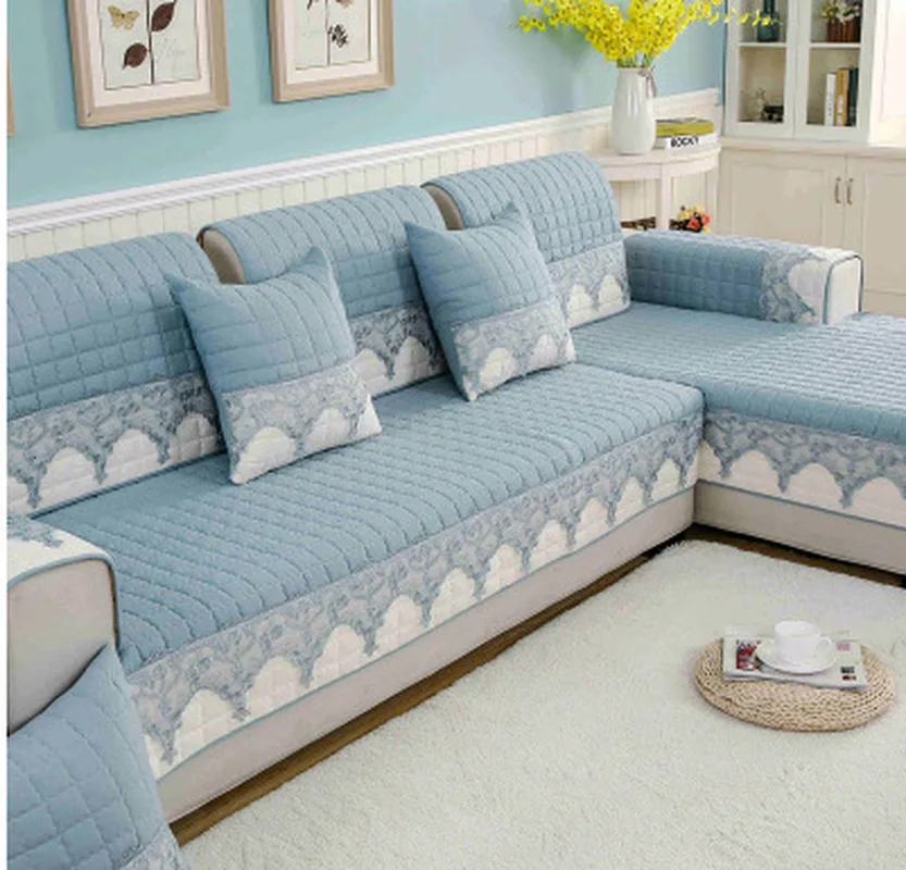 

Sofa Cover Protector Chaise Four Season Universal Stretch Sofa Towel Sofa Cushion Non-slip 1/2/3/4-seater For Living Room