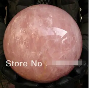 

NATURAL ROSE QUARTZ CRYSTAL SPHERE BALL Healing 180mM