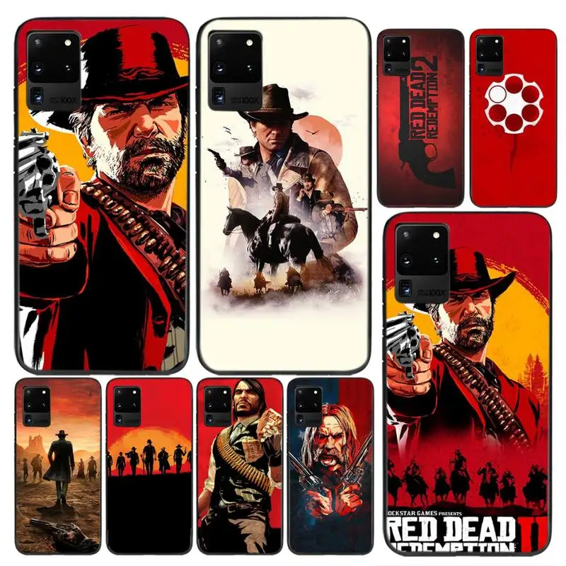 Чехол для телефона Samsung A51 71 31 40 30s 21s Galaxy S9 10 20 Plus Note9 10pro 20ultra Game RDR2 мягкий чехол |