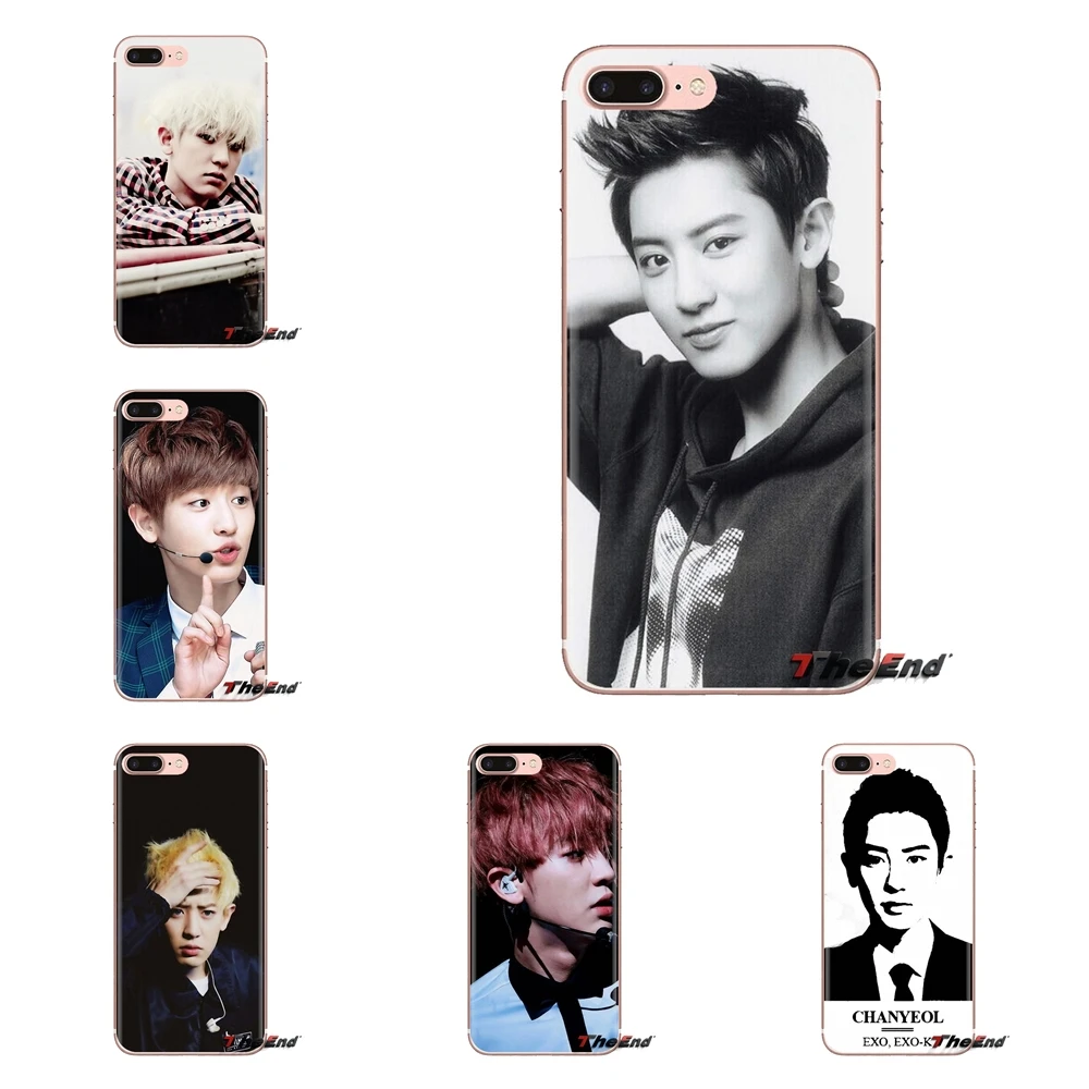 For Huawei P Smart Y6 P8 P9 P10 Plus Nova P20 Lite Pro Mini 2017 SLA-L02 SLA-L22 2i PARK CHANYEOL EXO TPU Transparent Case Cover |