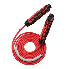 Ball Bearing Jumping Rope Untangled Fast Cable Jumping Rope Weight Rope Fitness Training Memory Foam Handle for Aerobics Enduran
