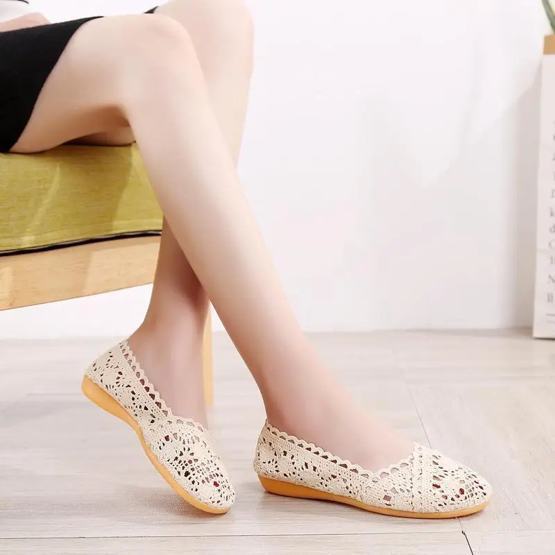 2021 Spring Autumn New High Quality Flats Women Casual Shoes Female Ladies Comfy Sapato Tenis Feminino Walking Footwear Cheap