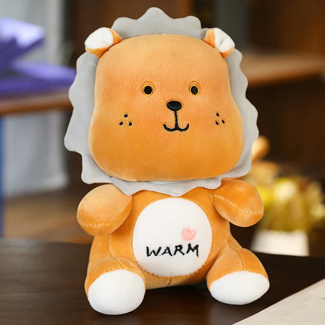 warm appease sunshine lion plush
