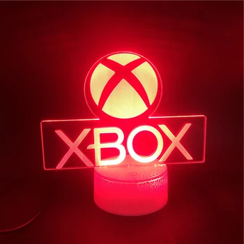 

Smart Phone Control XBOX Home Game Best Present for Boy LED Night Light USB Directly Supply Cartoon Action Lamp Office Festival